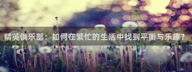 vsport体育官方正版app娱乐首页官网下载：精英