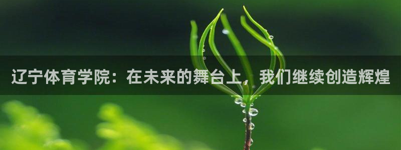  VSport体育平台-胜利因您更精彩：辽宁体育学院：在未来的