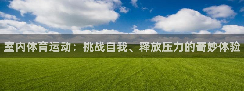 vsport体育在线官网：室内体育运动：挑战自我、释放压力的