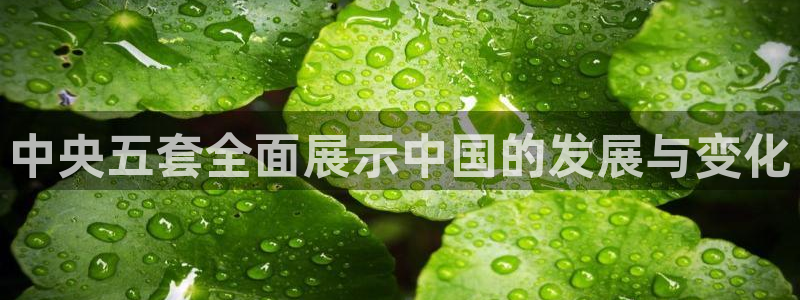 188看球直播：中央五套全面展示中国的发展与变化